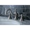 Kingston Brass KC7168TX 8" Widespread Bathroom Faucet, Brushed Nickel KC7168TX - alternate 3